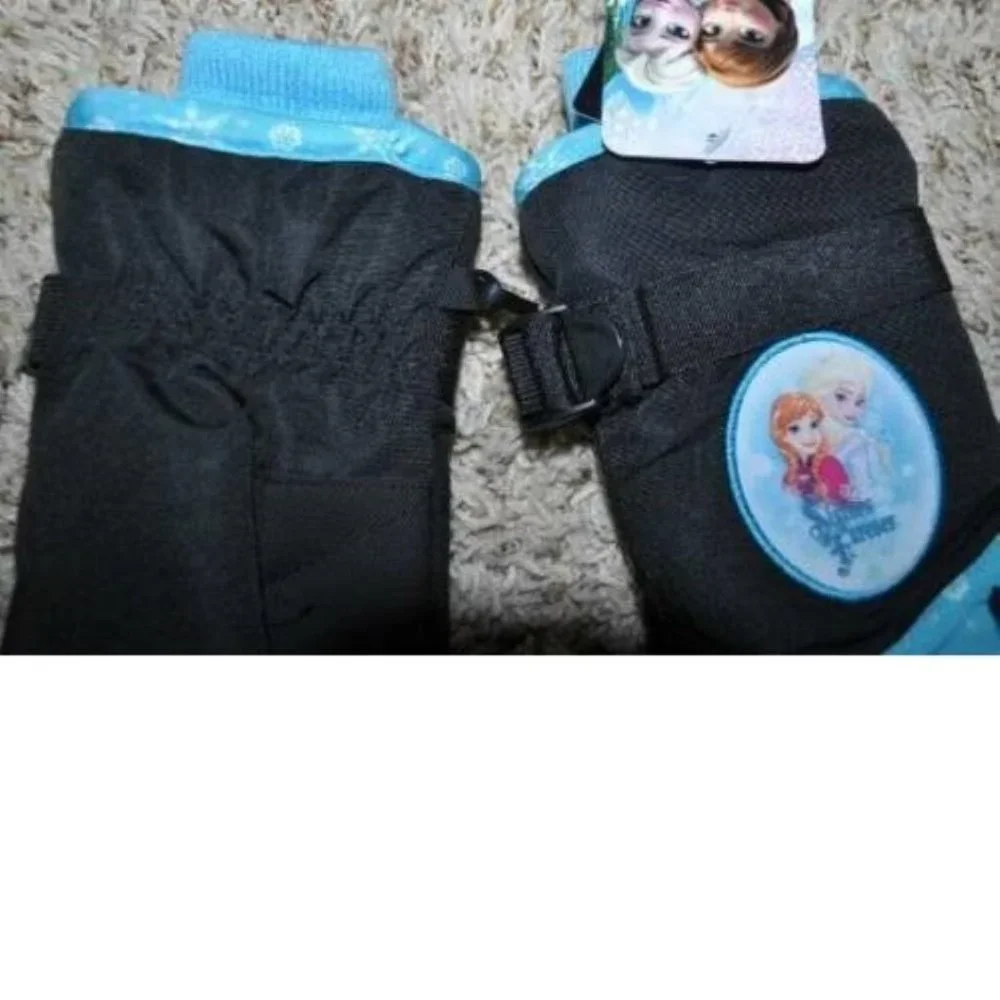 Girls Disney Frozen Anna Elsa Winter Gloves 